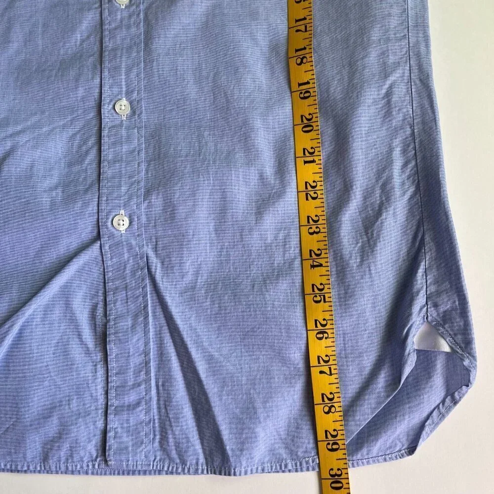 J.Crew Slim-fit Ludlow Premium Cotton Slim Fit Dress Shirt Blue Size L